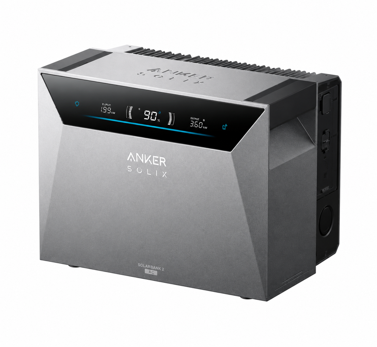 Anker SOLIX Solarbank Max AC 7 kWh AC-gekoppelter Stromspeicher mit Wechselrichter