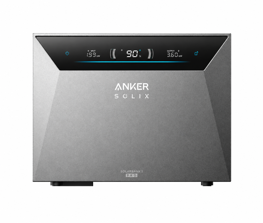 Anker SOLIX Solarbank Max AC 7 kWh AC-gekoppelter Stromspeicher mit Wechselrichter