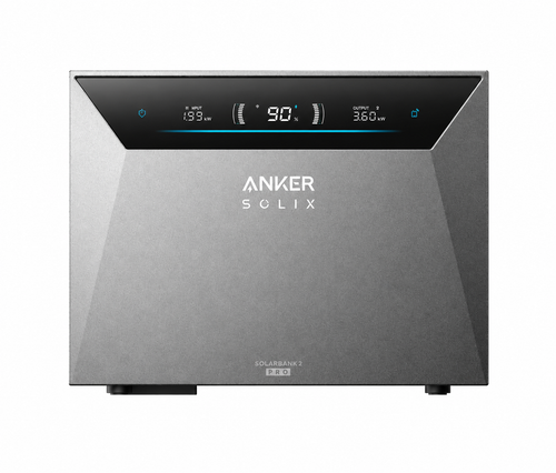 Anker SOLIX Solarbank Max AC 7 kWh AC-gekoppelter Stromspeicher mit Wechselrichter
