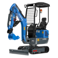 Rippa R10 ECO – 1-Tonnen-Minibagger mit verstellbarem Fahrwerk