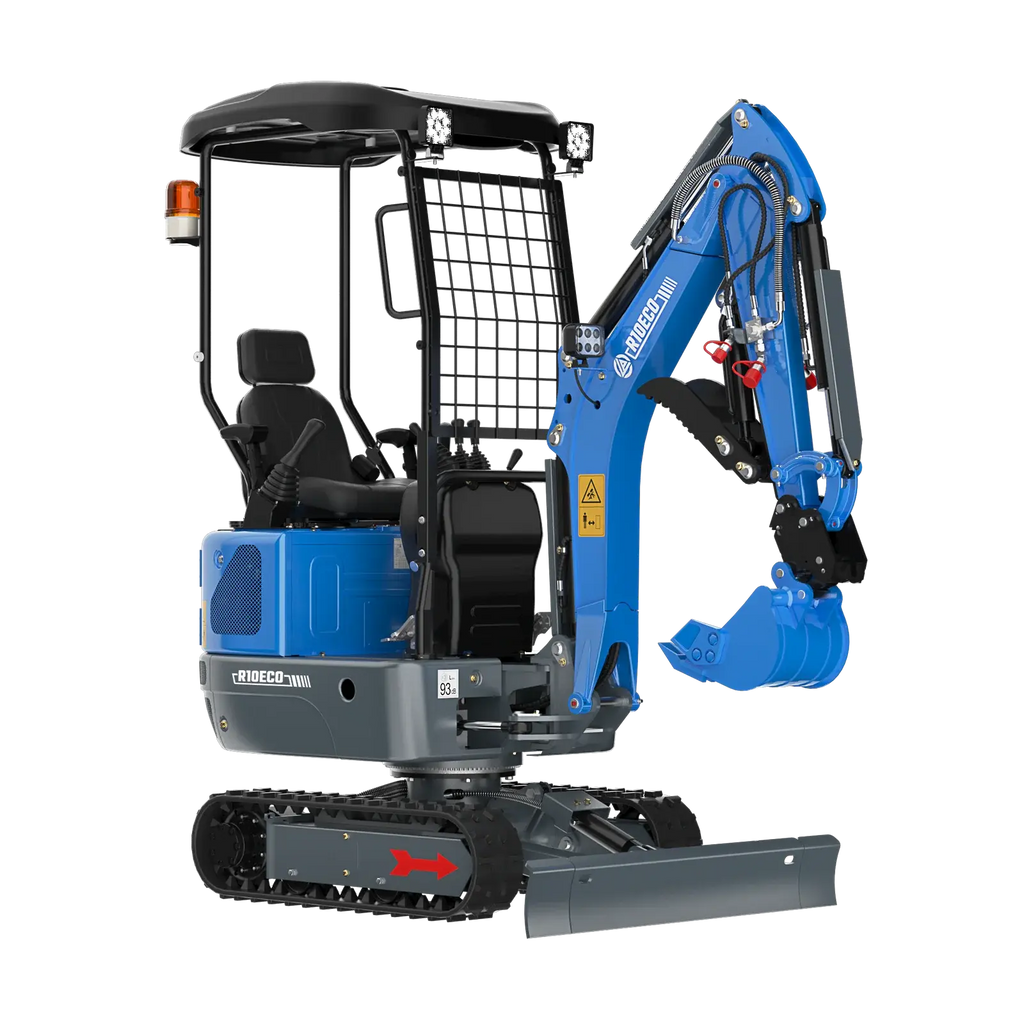 Rippa R10 ECO – 1-Tonnen-Minibagger mit verstellbarem Fahrwerk