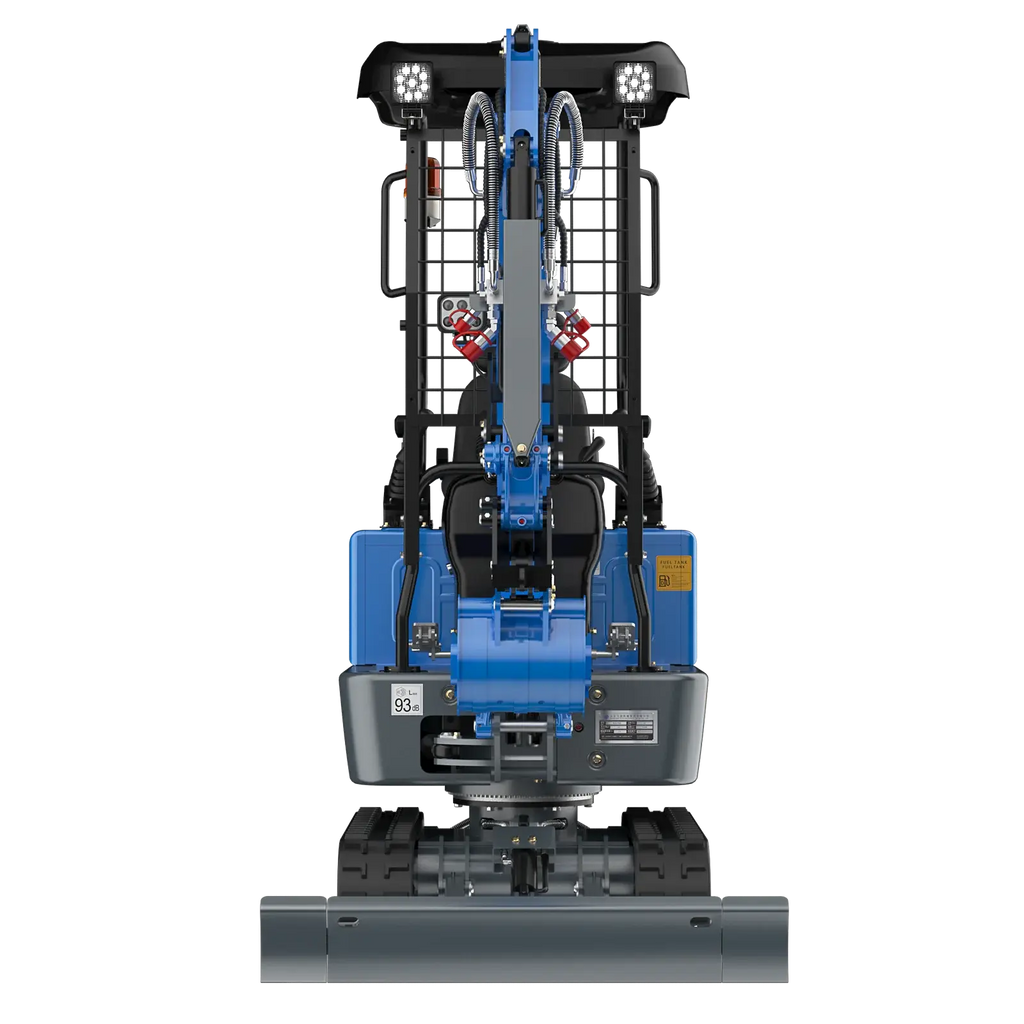 Rippa R10 ECO – 1-Tonnen-Minibagger mit verstellbarem Fahrwerk