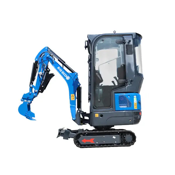 Rippa R10 ECO – 1-Tonnen-Minibagger mit verstellbarem Fahrwerk