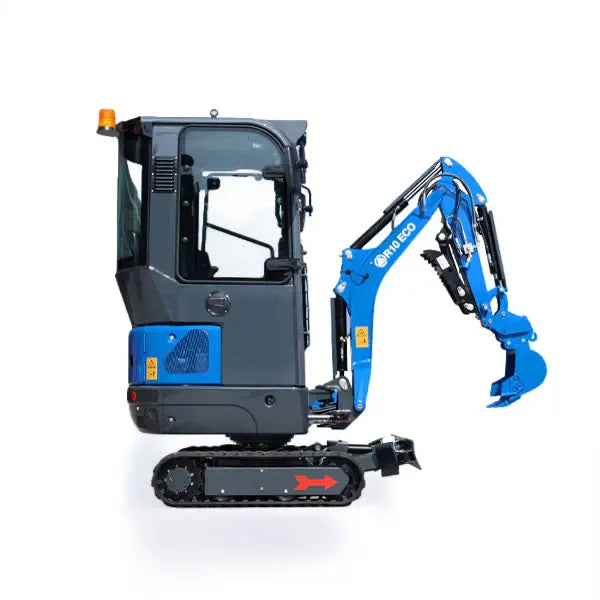 Rippa R10 ECO – 1-Tonnen-Minibagger mit verstellbarem Fahrwerk
