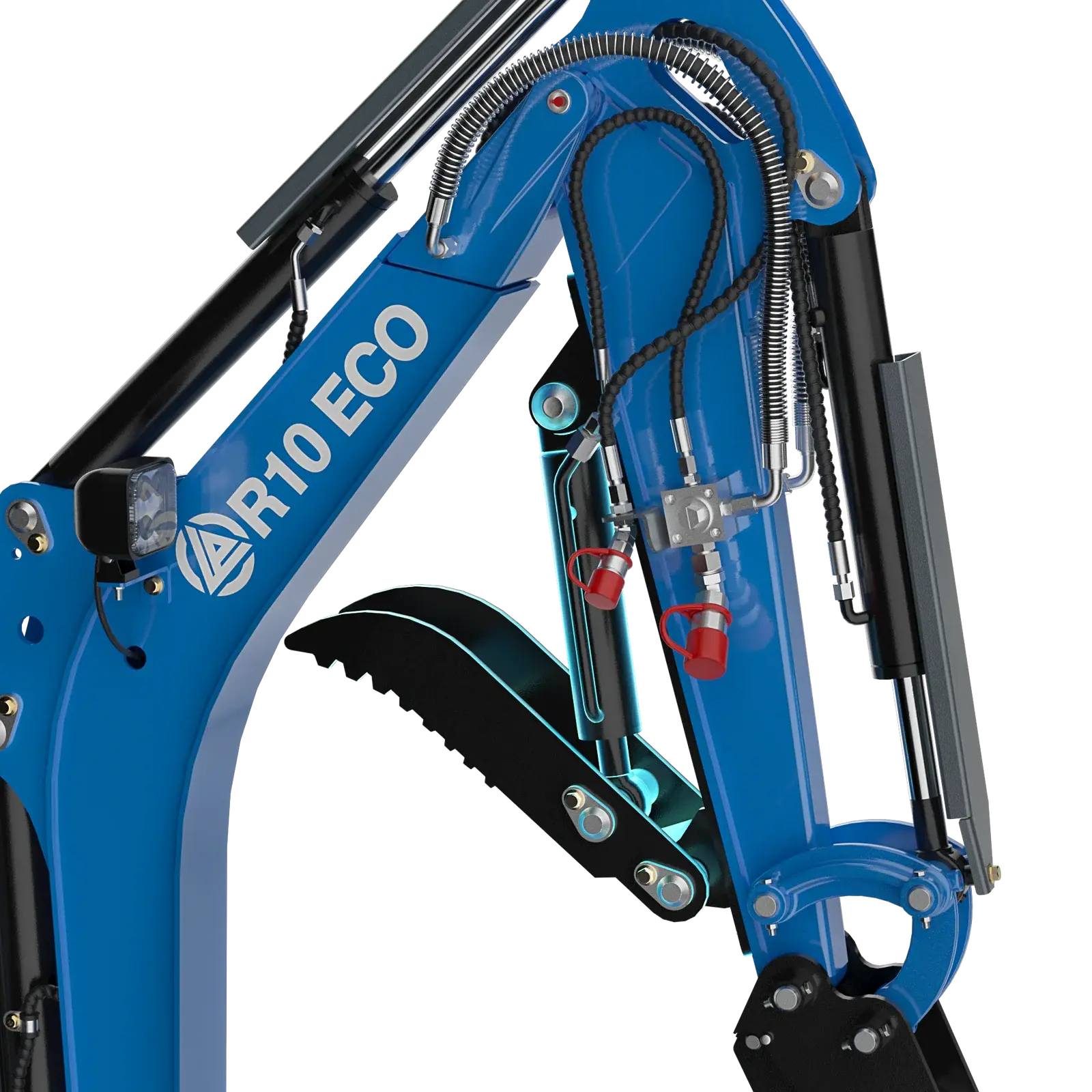 Rippa R10 ECO – 1-Tonnen-Minibagger mit verstellbarem Fahrwerk