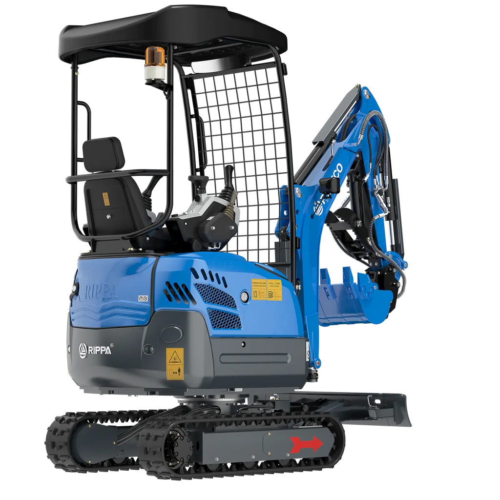 Rippa R15 ECO – 1,5-Tonnen-Minibagger | Neumaschine