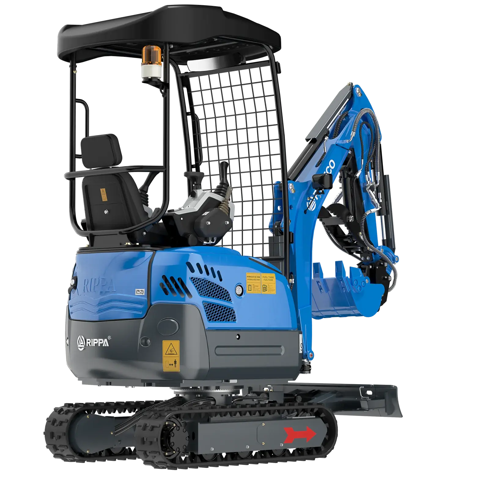 Rippa R15 ECO – 1,5-Tonnen-Minibagger | Neumaschine