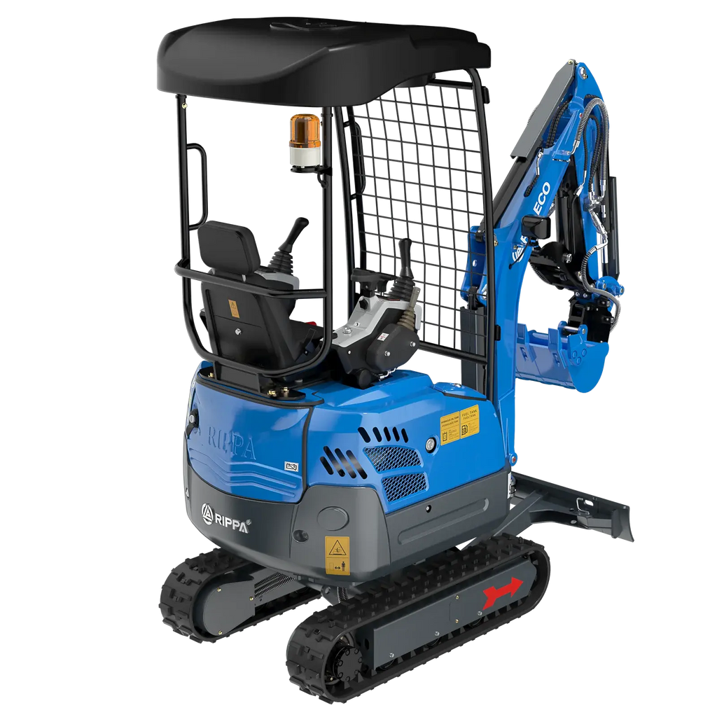 Rippa R15 ECO – 1,5-Tonnen-Minibagger | Neumaschine