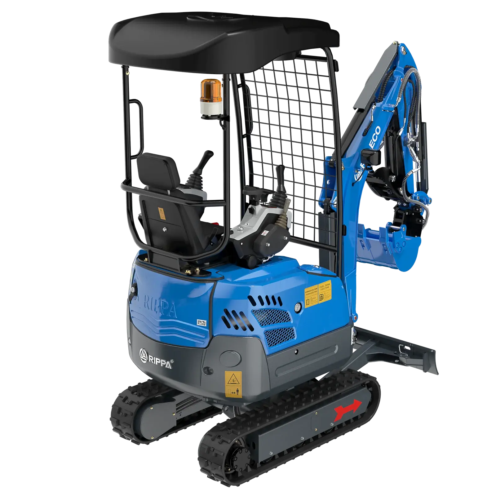 Rippa R15 ECO – 1,5-Tonnen-Minibagger | Neumaschine