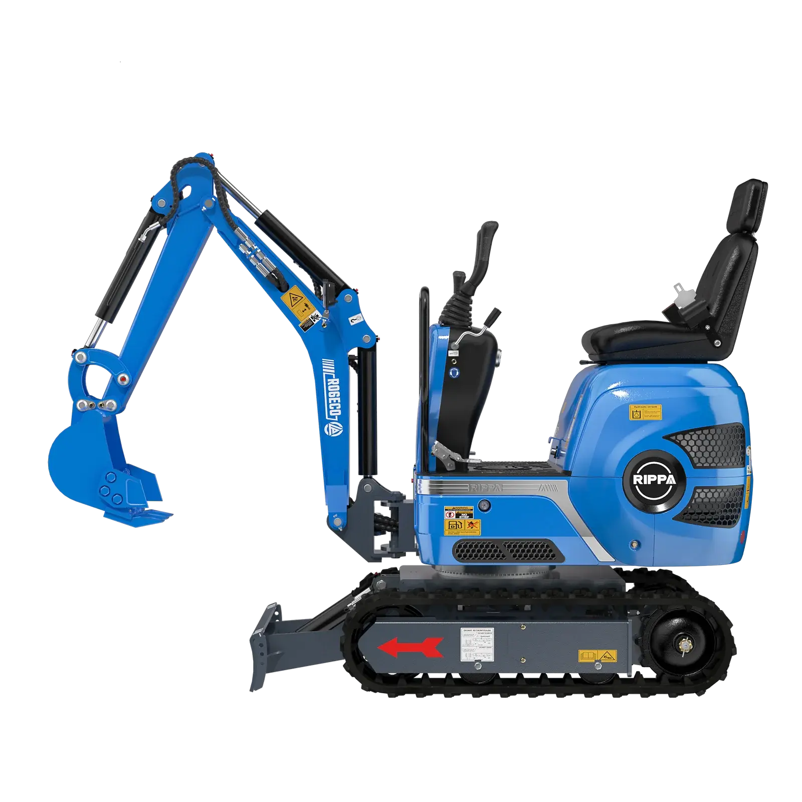 Rippa R06 – Kompakt-Minibagger | 747 kg | Neumaschine