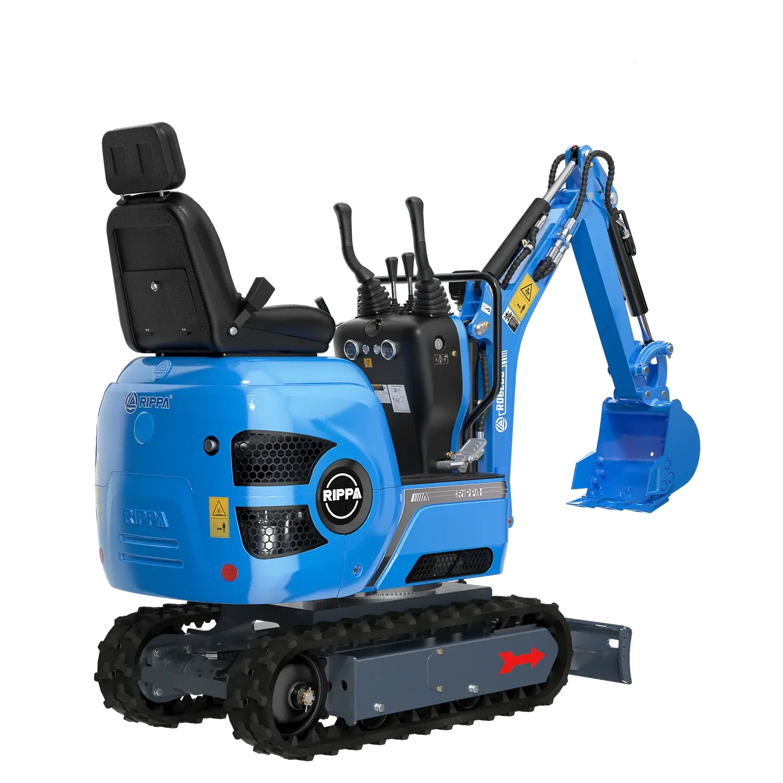 Rippa R06 – Kompakt-Minibagger | 747 kg | Neumaschine