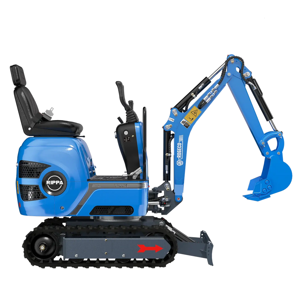 Rippa R06 – Kompakt-Minibagger | 747 kg | Neumaschine
