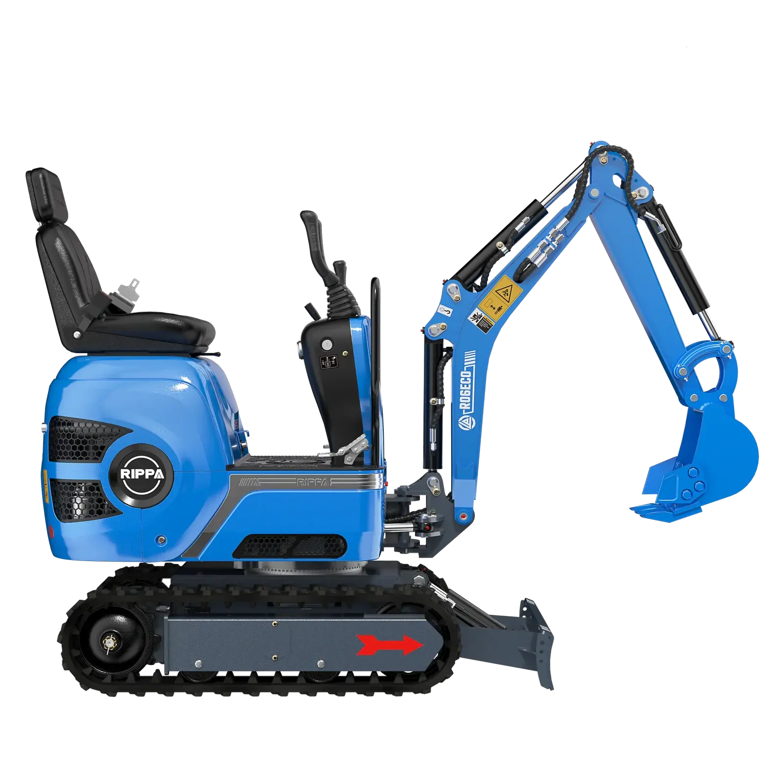 Rippa R06 – Kompakt-Minibagger | 747 kg | Neumaschine