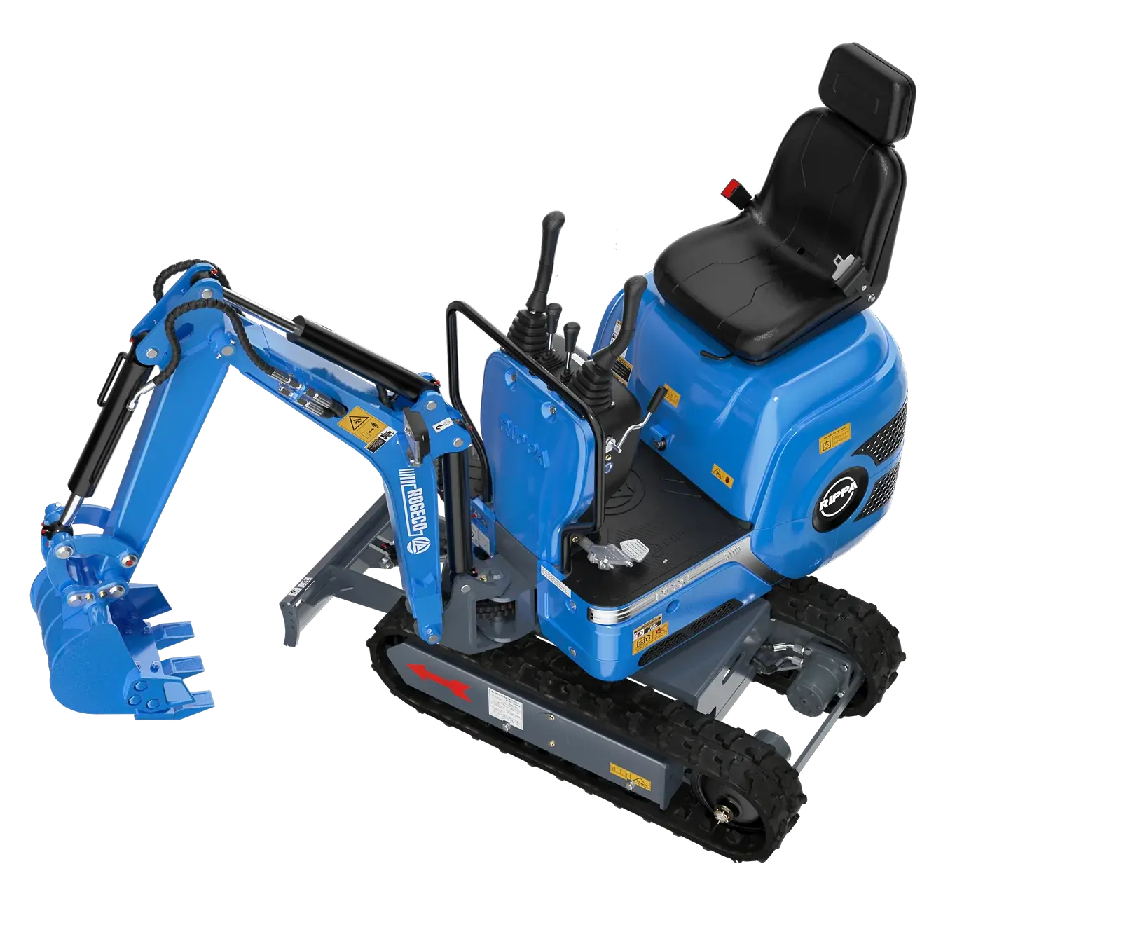 Rippa R06 – Kompakt-Minibagger | 747 kg | Neumaschine