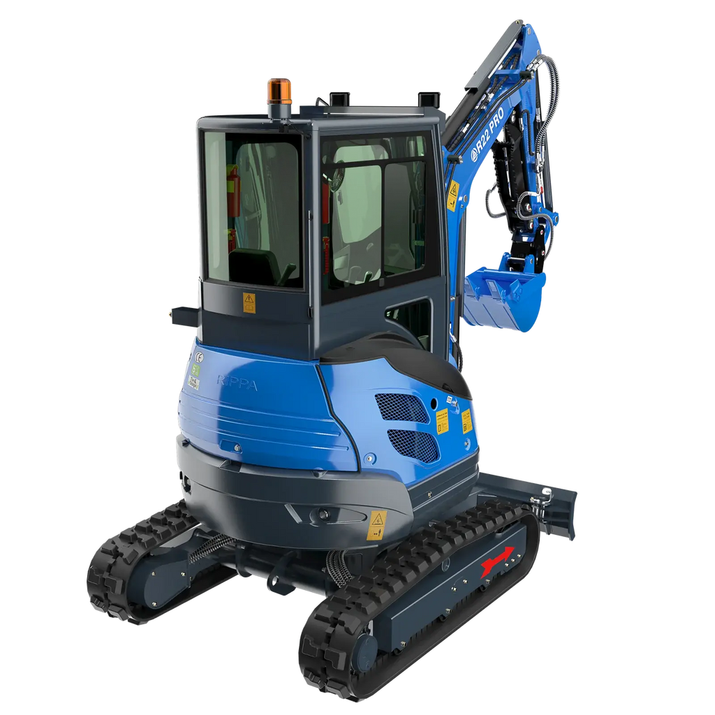Rippa R22 PRO – 2,4-Tonnen-Kompaktbagger | Neumaschine