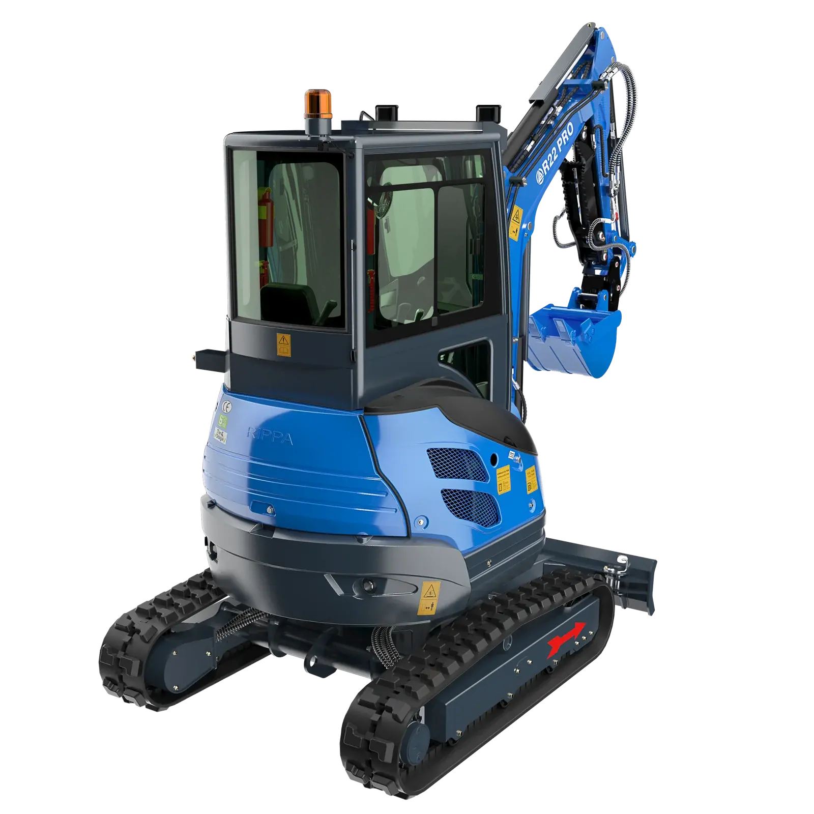 Rippa R22 PRO – 2,4-Tonnen-Kompaktbagger | Neumaschine