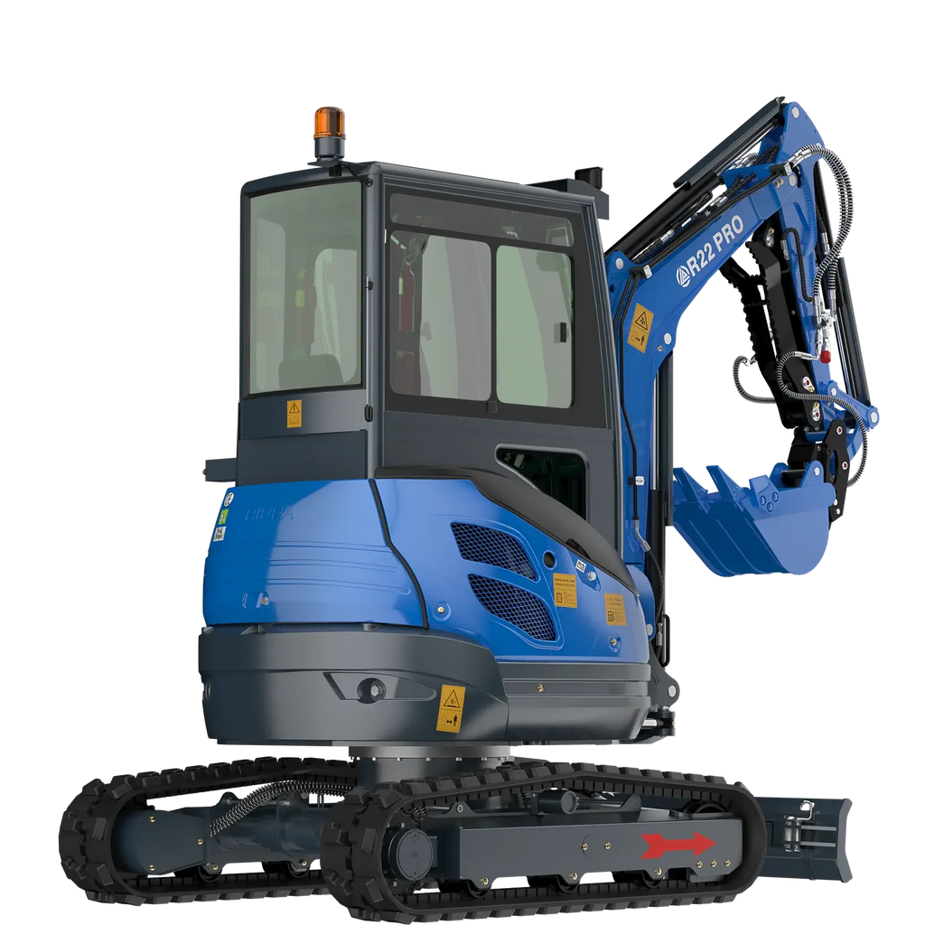 Rippa R22 PRO – 2,4-Tonnen-Kompaktbagger | Neumaschine