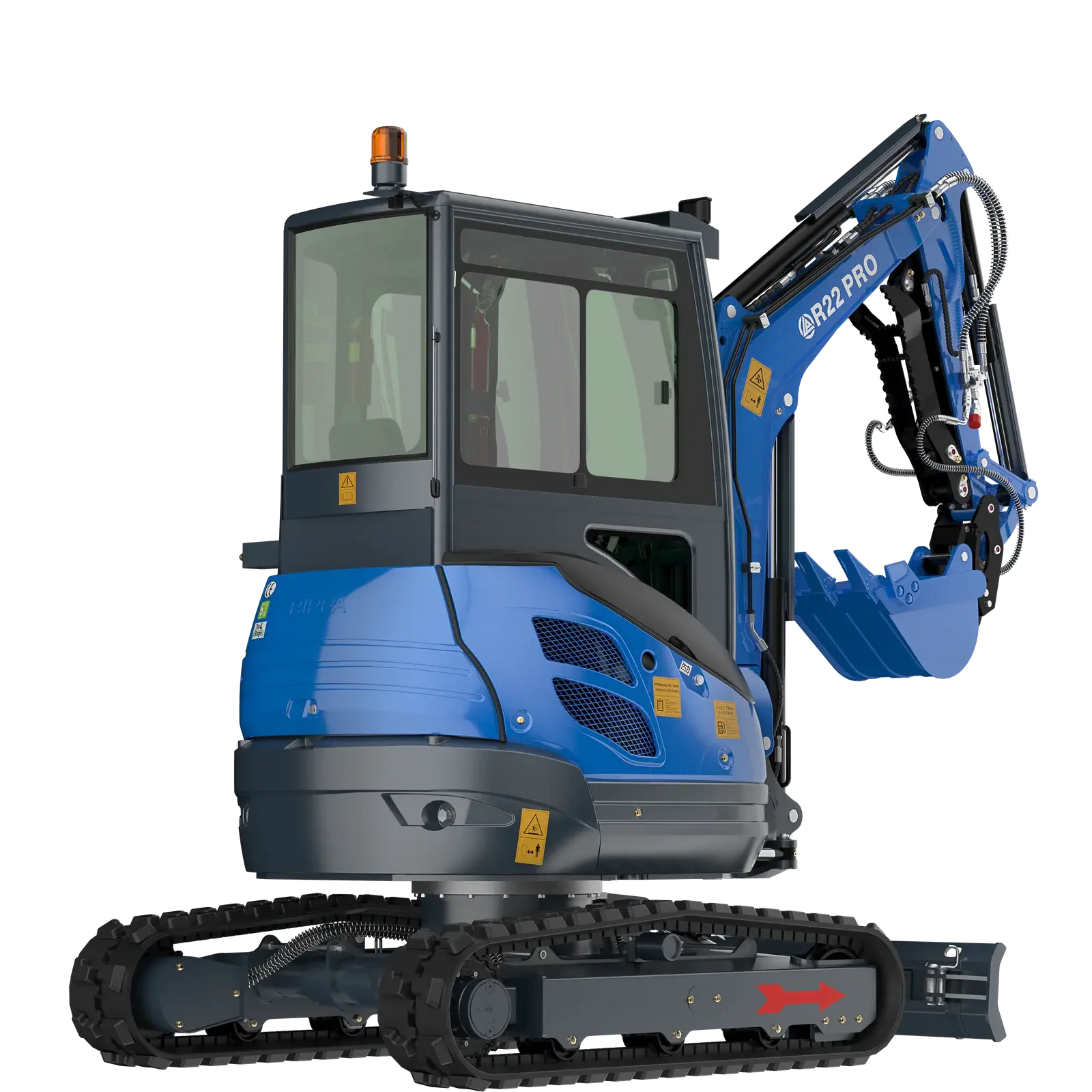 Rippa R22 PRO – 2,4-Tonnen-Kompaktbagger | Neumaschine