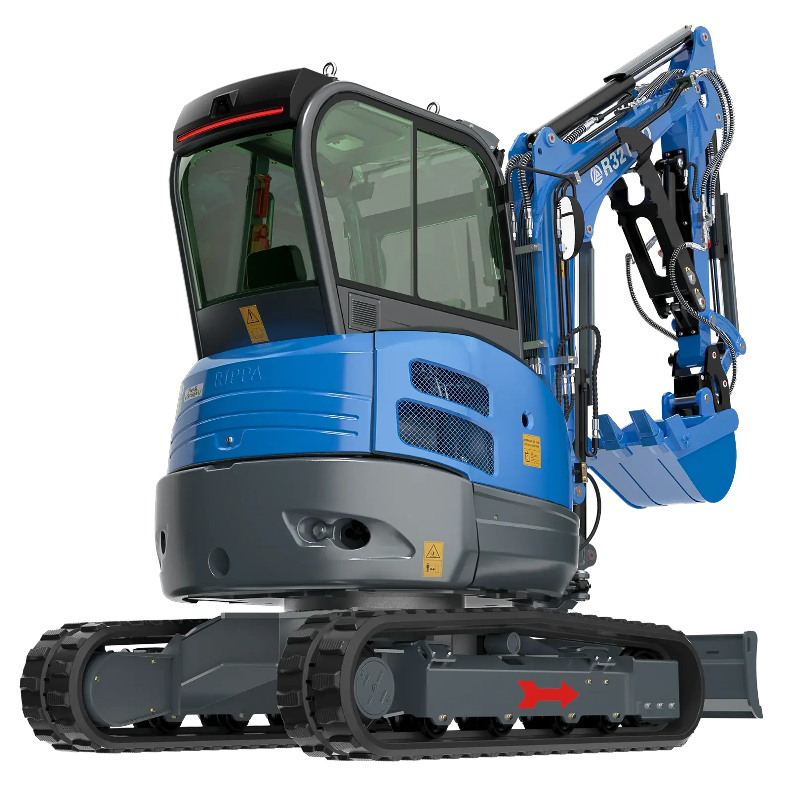 Rippa R32 PRO – 3,2-Tonnen-Minibagger | Neumaschine