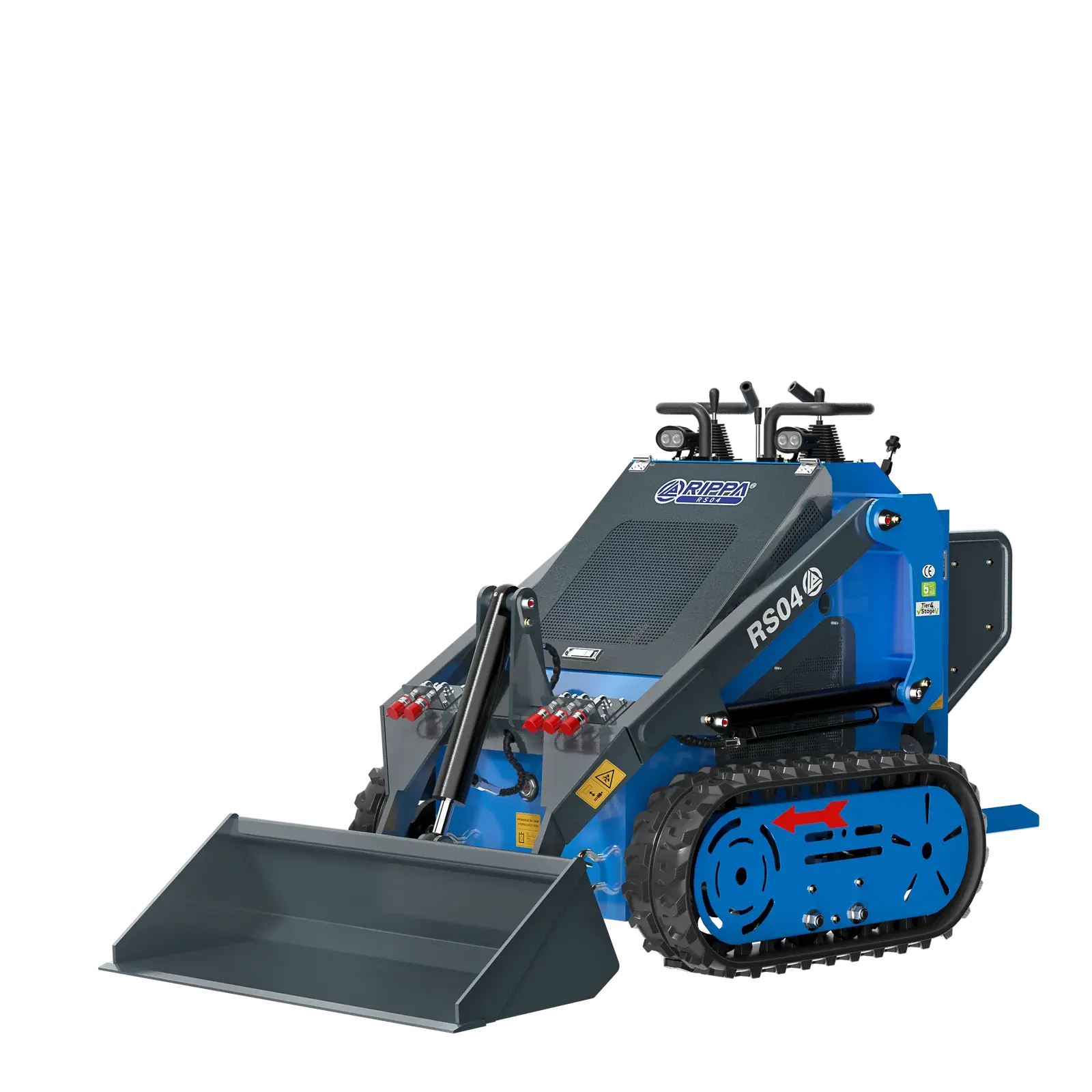 Rippa RS 04 – Kompaktlader | 890 kg | Neumaschine