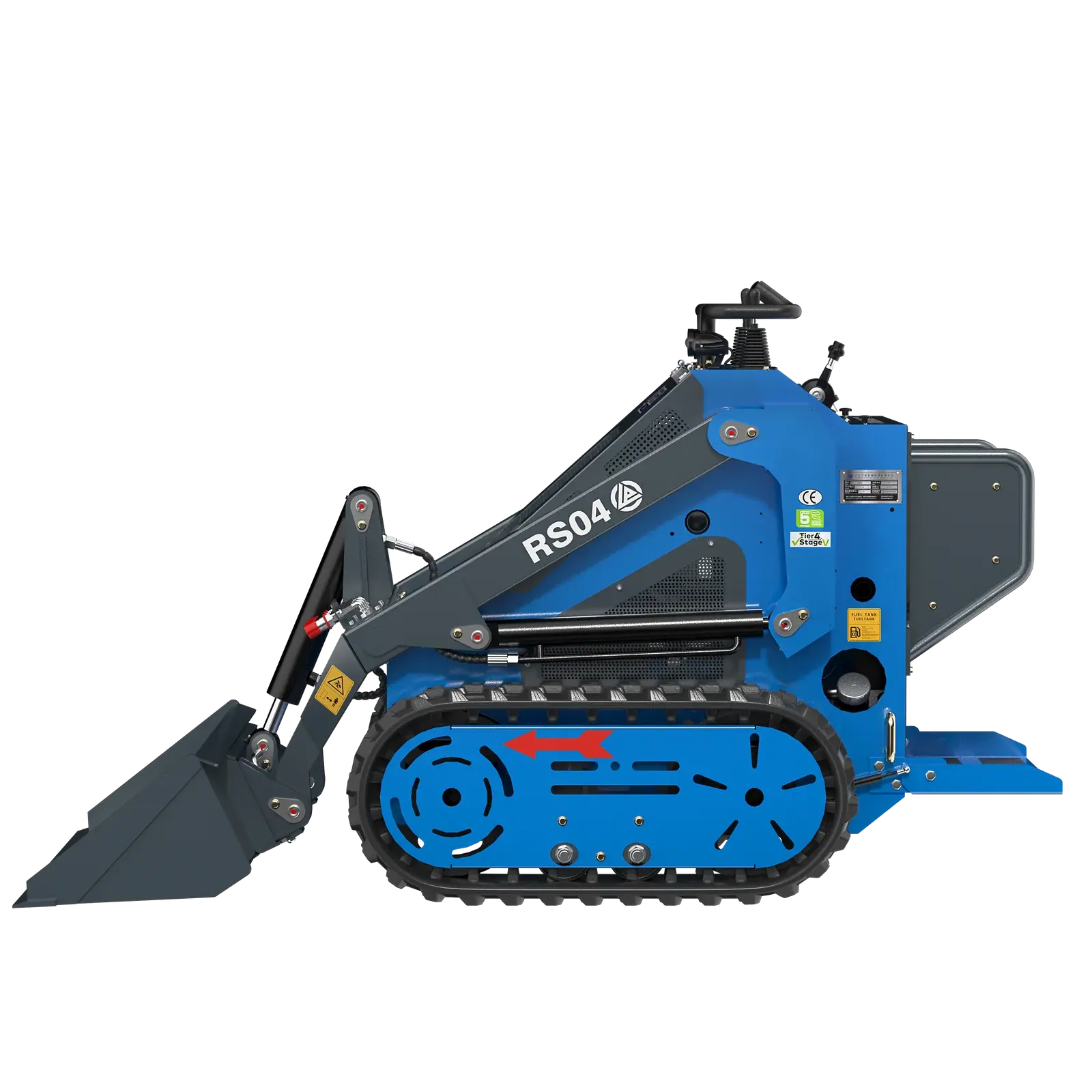 Rippa RS 04 – Kompaktlader | 890 kg | Neumaschine
