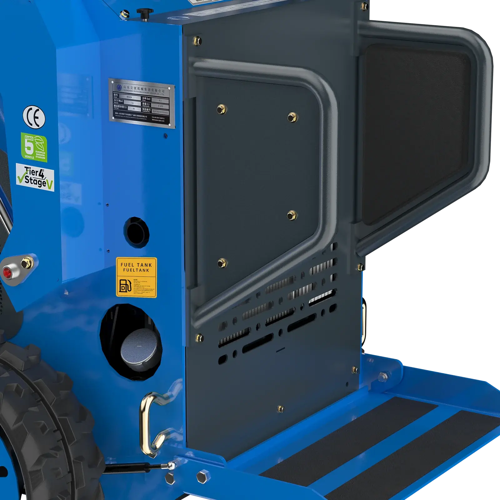 Rippa RS 04 – Kompaktlader | 890 kg | Neumaschine