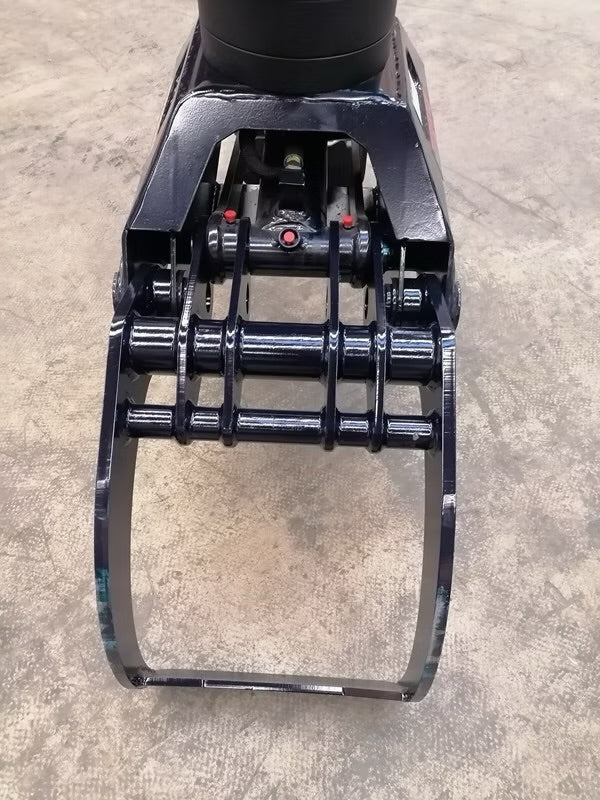Holzgreifer / Holzzange für Bagger 4–6 t mit Rotator